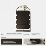 Stylish Density Board Cabinet with Stainless Pine Frame - Modern Storage Solution for Home Décor fjd-4743