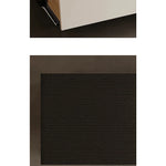 Stylish Density Board Cabinet with Stainless Pine Accents - Modern 6-Drawer Storage Solution for Home Décor fjd-4744