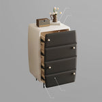 Modern Pine Density Board Cabinet with 4 Drawers - Stylish Storage Solution for Home and Office fjd-4745