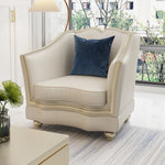Elegant Solid Wood Sofa Set with Cowhide Leather & PU Leather Upholstery – Luxurious Comfort for Your Living Room fjfn-5281