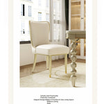 Elegant Solid Wood & Cowhide Leather Dining Chair – Stylish Comfort for Modern Interiors fjfn-5283