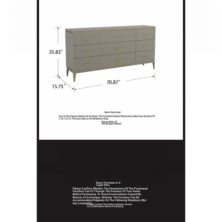 Elegant Pine Multi-Layer Board Cabinet with Gold Accents – Stylish Storage Solution for Modern Homes fjfn-5285