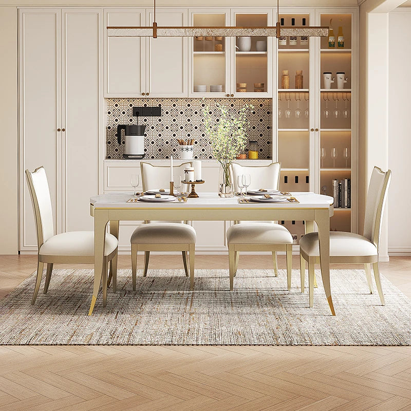 Elegant Solid Wood Dining Chair with Cowhide Leather Upholstery - Perfect for Modern Dining Rooms fjfn-5287