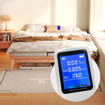 Elegant Bed Frame in Natural Wood with White and Light Brown Ash Wood Accents fjjj-1656