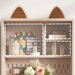 Elegant Solid Wood Light Brown Table – Perfect for Dining & Living Spaces fjnl-1584