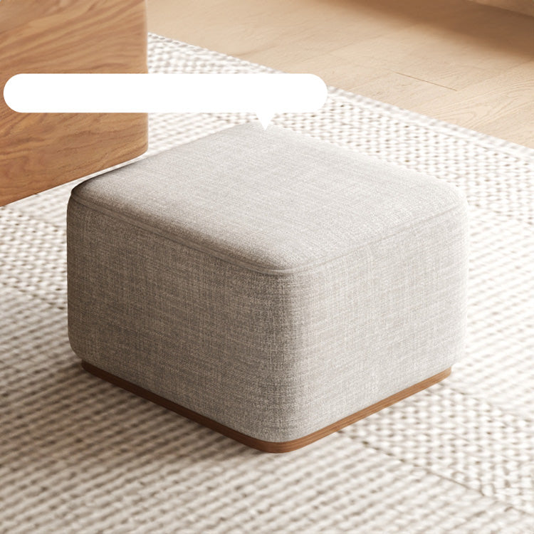 Elegant White and Brown Ceramic Tea Table with Cotton and Linen Finish fjnl-1591