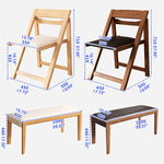 Stylish Brown Natural Wood Coffee Table with Glass Top fjnl-1592