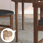 Stunning Brown Oak Wood Table - Perfect Addition to Your Home Decor fjnl-1597