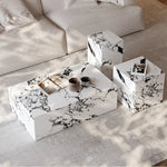 Modern Ceramic Sintered Stone Tea Table Set – Elevate Your Living Space fjx-2644