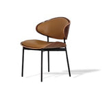 Stylish Microfiber Leather Chair with Sturdy Carbon Steel Frame fjx-2645