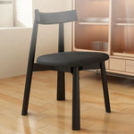 Modern Oak Dining Chair with PU Leather Upholstery - Stylish Seating for Your Home fjx-2659