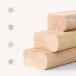 Modern Oak Dining Chair with PU Leather Upholstery - Stylish Seating for Your Home fjx-2659