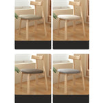 Modern Oak Dining Chair with PU Leather Upholstery - Stylish Seating for Your Home fjx-2659