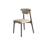 Stylish Oak Dining Chair with PU Leather Upholstery – Modern Elegance for Your Space fjx-2666