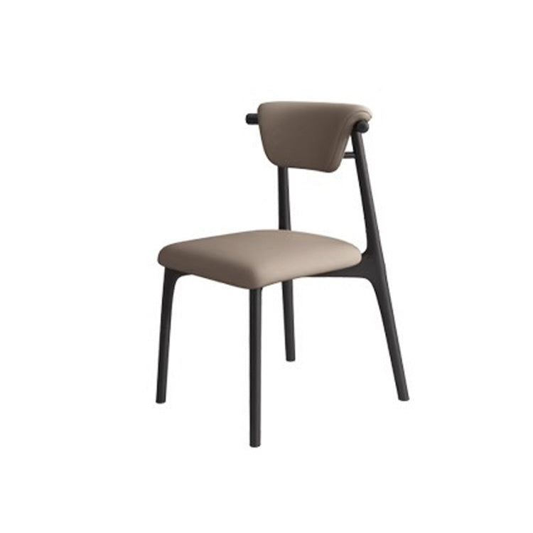 Stylish Microfiber Leather Chair with Sturdy Carbon Steel Frame fjx-2645