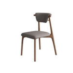 Stylish Oak Dining Chair with PU Leather Upholstery – Modern Elegance for Your Space fjx-2666
