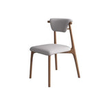 Stylish Oak Dining Chair with PU Leather Upholstery – Modern Elegance for Your Space fjx-2666