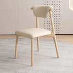 Stylish Oak Dining Chair with PU Leather Upholstery – Modern Elegance for Your Space fjx-2666