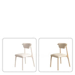 Stylish Oak Dining Chair with PU Leather Upholstery – Modern Elegance for Your Space fjx-2666