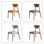 Stylish Oak Dining Chair with PU Leather Upholstery – Modern Elegance for Your Space fjx-2666