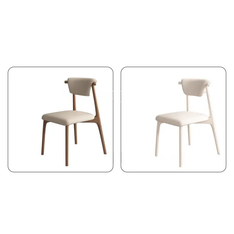 Stylish Oak Dining Chair with PU Leather Upholstery – Modern Elegance for Your Space fjx-2666