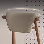 Stylish Oak Dining Chair with PU Leather Upholstery – Modern Elegance for Your Space fjx-2666