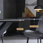 Modern Ceramic Sintered Stone Dining Table with Stylish Multi-layer Design fjx-2692