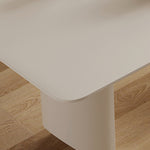 Sleek Sintered Stone and Stainless Steel Table for Modern Living Spaces fjx-2695