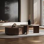 Modern Pine Coffee Table with Unique Design – Elevate Your Living Space fkb-4363