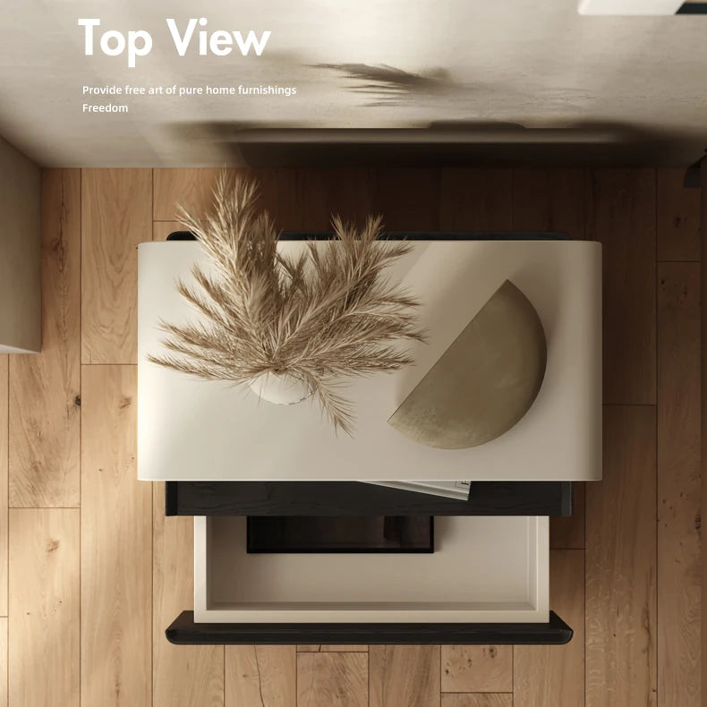 Modern Multi-Layer Board Bedside Cupboard - Sleek Design for Stylish Interiors fkb-4367