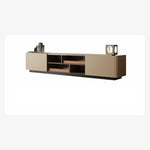 Sleek Pine Multi-layer TV Cabinet - Modern Storage Solution for Living Room Decor fkb-4369