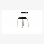 Stylish Stainless PU Leather Chair - Modern Design for Ultimate Comfort fkb-4372