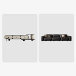 Luxurious Multi-layer Marble Tea Table - Enhance Your Living Room Elegance fkb-4377