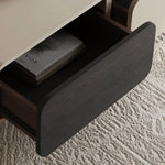 Modern Multi-layer Board Tea Table with Ceramic Sintered Stone Top for Elegant Living Rooms fkb-4380