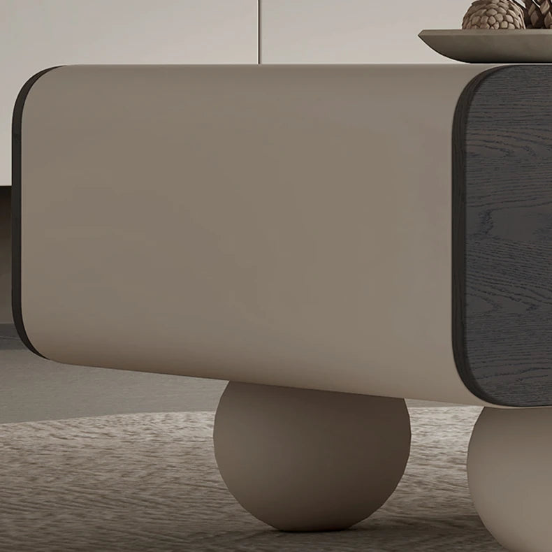 Modern Multi-layer Board Tea Table with Ceramic Sintered Stone Top for Elegant Living Rooms fkb-4380