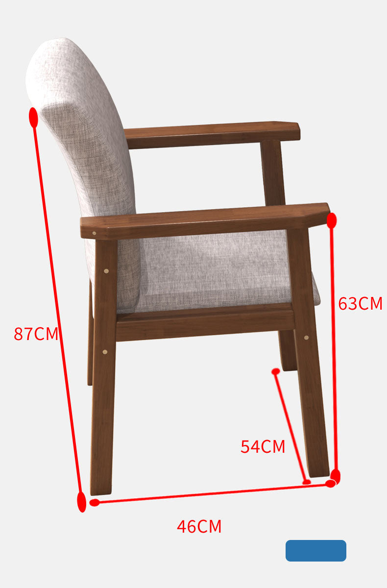 Stylish Brown Natural Wood Table with White Rubber Wood Particle Board fl-247