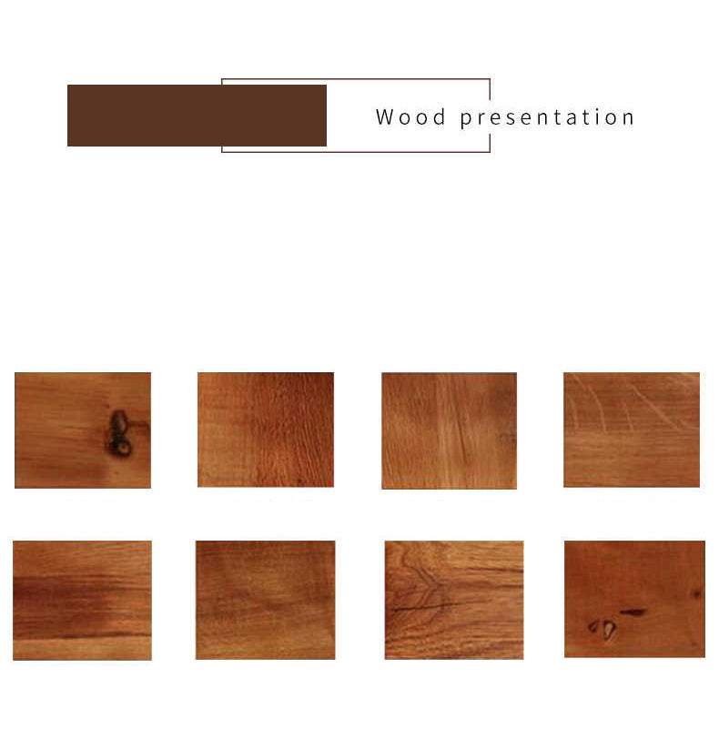 Sleek Modern Desk - Natural Brown Wooden Finish with Black & White Accents fl-253