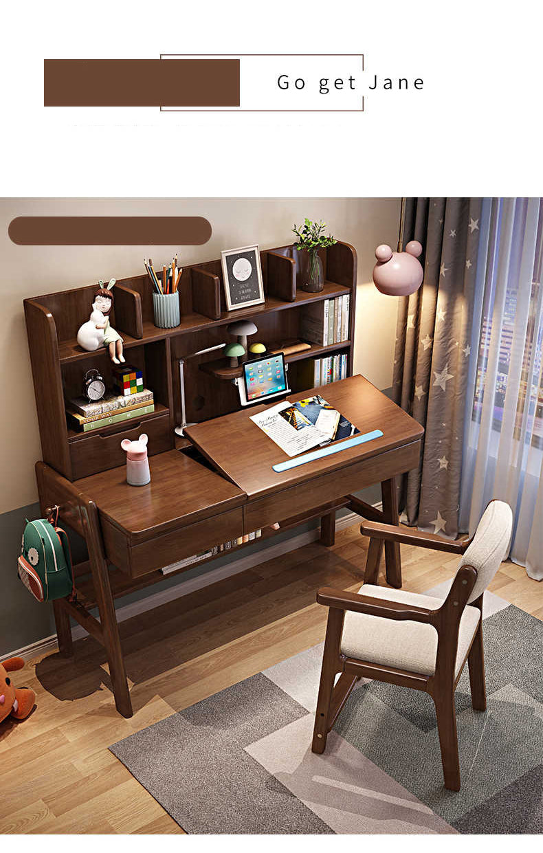 Stylish Brown and White Furniture: Rubber Wood & Particle Board for Home Decor fl-256