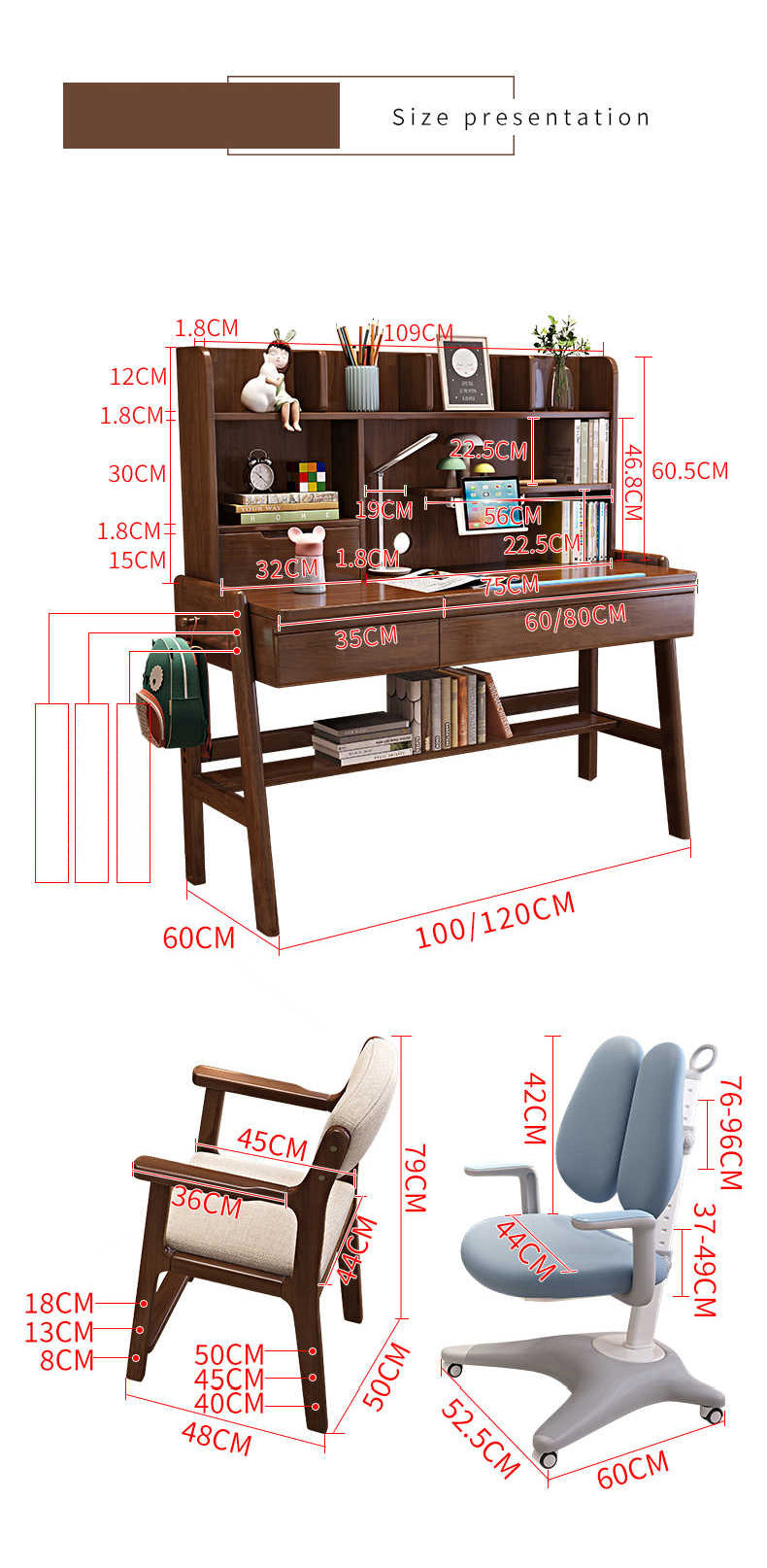 Stylish Brown and White Furniture: Rubber Wood & Particle Board for Home Decor fl-256