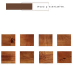 Stylish Brown and White Furniture: Rubber Wood & Particle Board for Home Decor fl-256