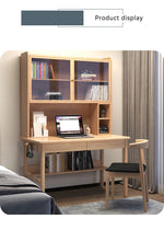 Stylish Brown Black Gray Rubber Wood Particle Board Table - Natural Wood Finish for Modern Homes fl-257