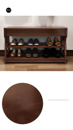 Elegant Rubber Wood Stool – Premium Brown & White Finish for Stylish Home Decor fl-259