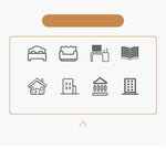 Elegant Multi-Color Wooden Coat Hanger - Natural, Brown, White, Black, Gray fl-265