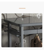 Elegant Multi-Color Wooden Coat Hanger - Natural, Brown, White, Black, Gray fl-265