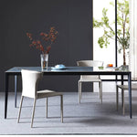 Stylish Carbon Steel Faux Leather Chair - Durable & Comfortable Seating Solution fld-2744