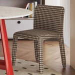 Modern Wool Upholstered Dining Chair - Stylish Comfort for Any Space fld-2753