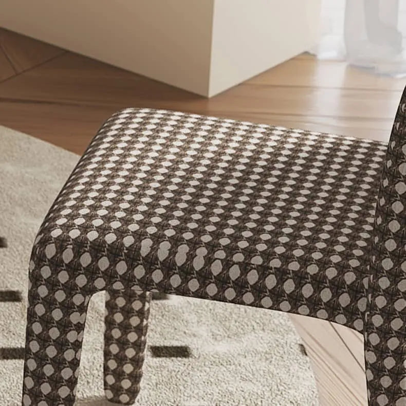 Modern Wool Upholstered Dining Chair - Stylish Comfort for Any Space fld-2753