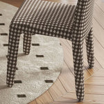 Modern Wool Upholstered Dining Chair - Stylish Comfort for Any Space fld-2753