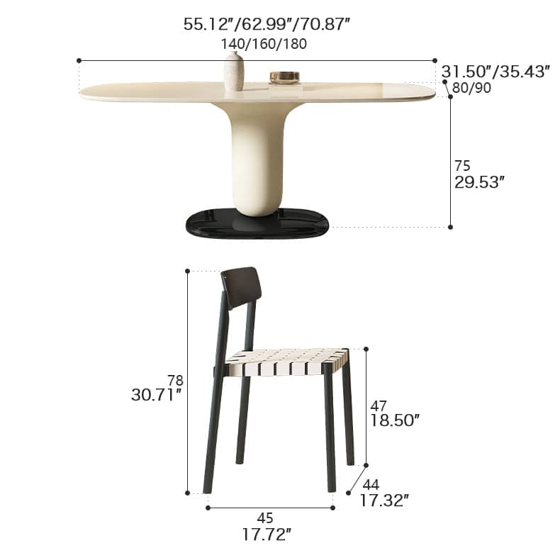 Handcrafted Oak and Ash Wood Table with Elegant Linen Finish fld-2754