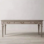 Elegant Oak Multi-Layer Board Table - Timeless Design for Home or Office Workspace fljgj-2109